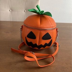 Mad Engine Halloween Pumpkin Purse
